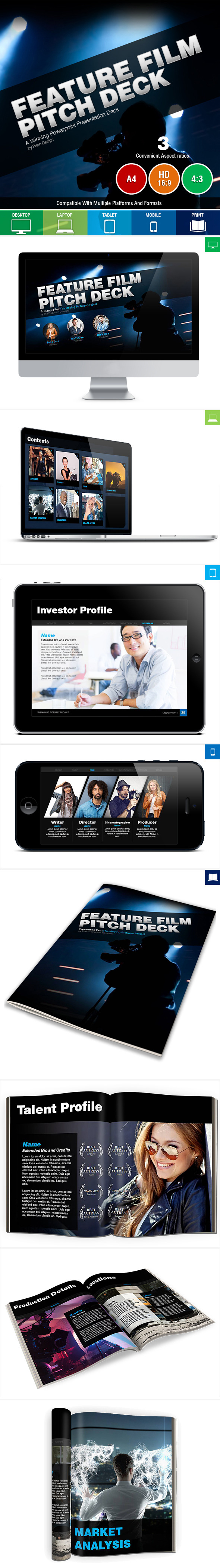 GraphicRiver Feature Film Pitch Deck 10803618 GraphicRiver Feature Film Pitch Deck 10803618