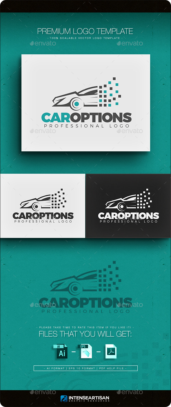 GraphicRiver Car Options Logo Template 10892079 GraphicRiver Car Options Logo Template 10892079