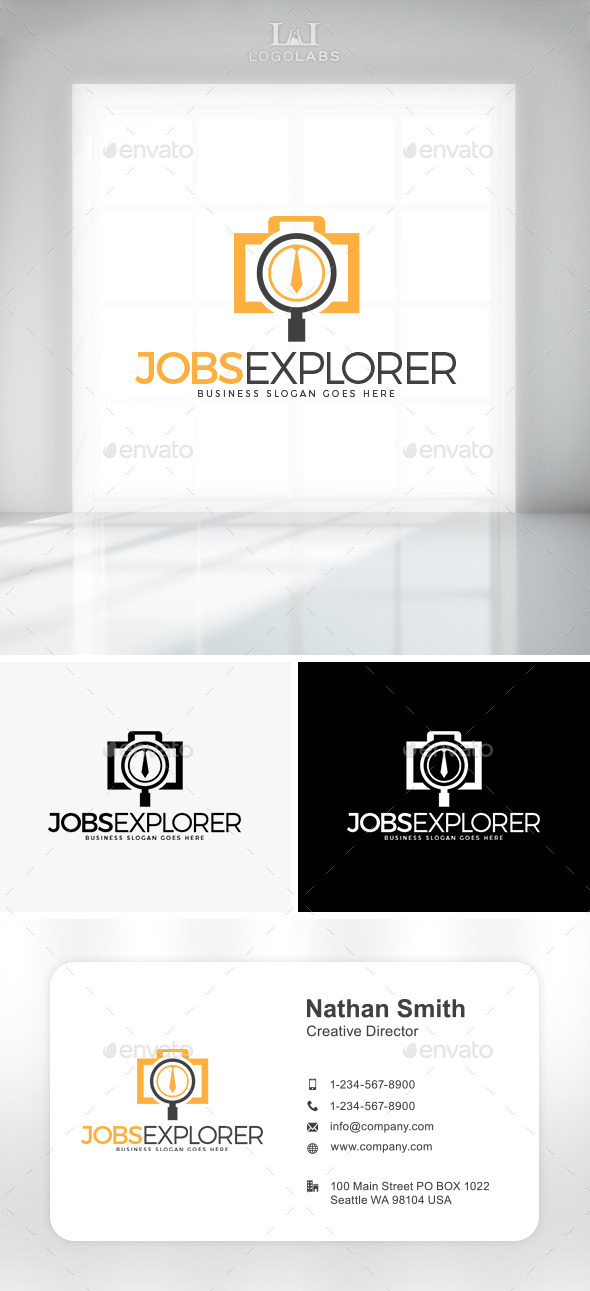 GraphicRiver Job Explorer Logo 10892118 GraphicRiver Job Explorer Logo 10892118