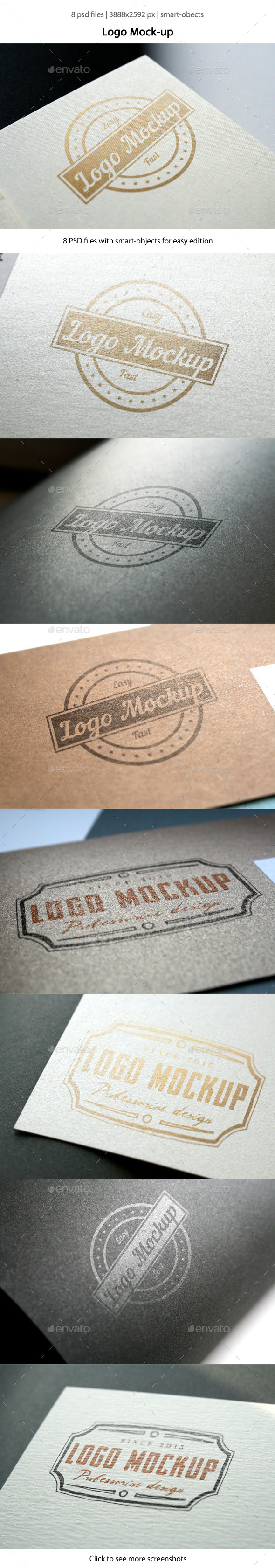 GraphicRiver Logo Mock-up 10892173 GraphicRiver Logo Mock-up 10892173