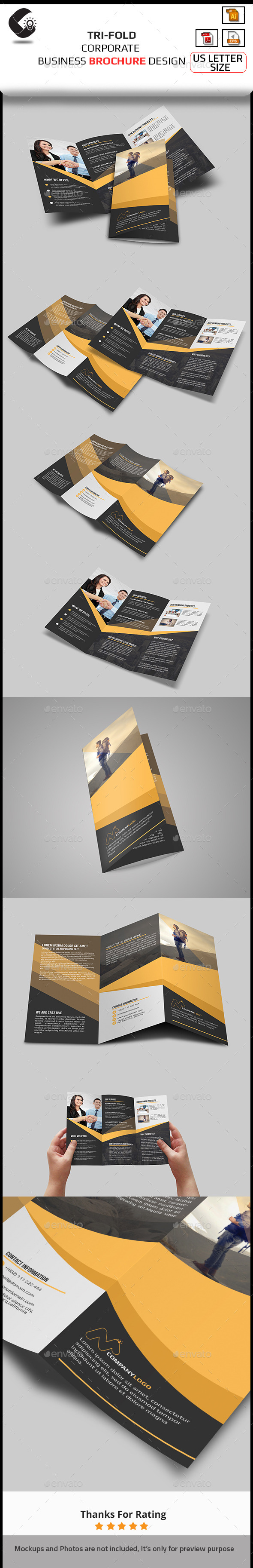 GraphicRiver Tri-Fold Brochure- Multipurpose 10892948 GraphicRiver Tri-Fold Brochure- Multipurpose 10892948