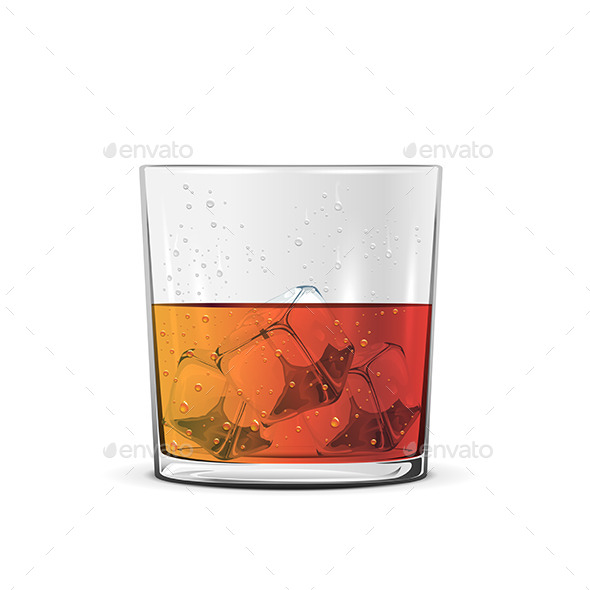 GraphicRiver Glass of Whiskey 10893381 GraphicRiver Glass of Whiskey 10893381