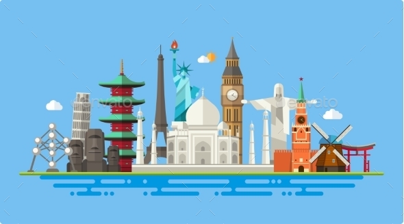 GraphicRiver Travel Card 10894174 GraphicRiver Travel Card 10894174