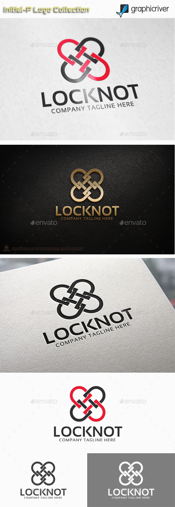 Lock Knot Logo (Abstract)