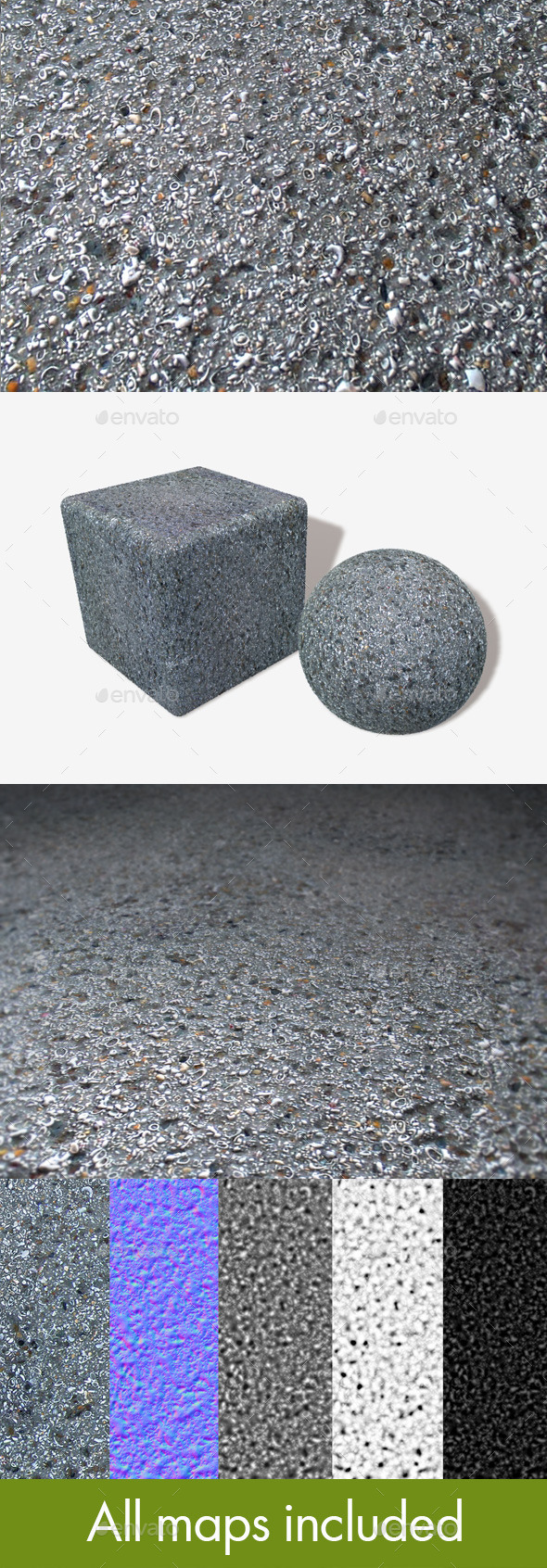 3DOcean Tarmac with Embedded Shells Seamless Texture 10896492 3DOcean Tarmac with Embedded Shells Seamless Texture 10896492