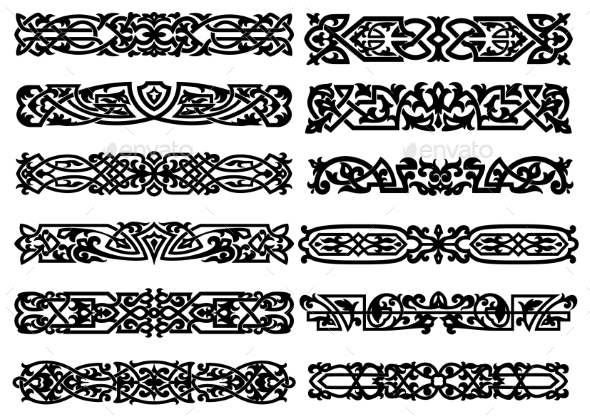 GraphicRiver Ornamental Borders 10900754 GraphicRiver Ornamental Borders 10900754