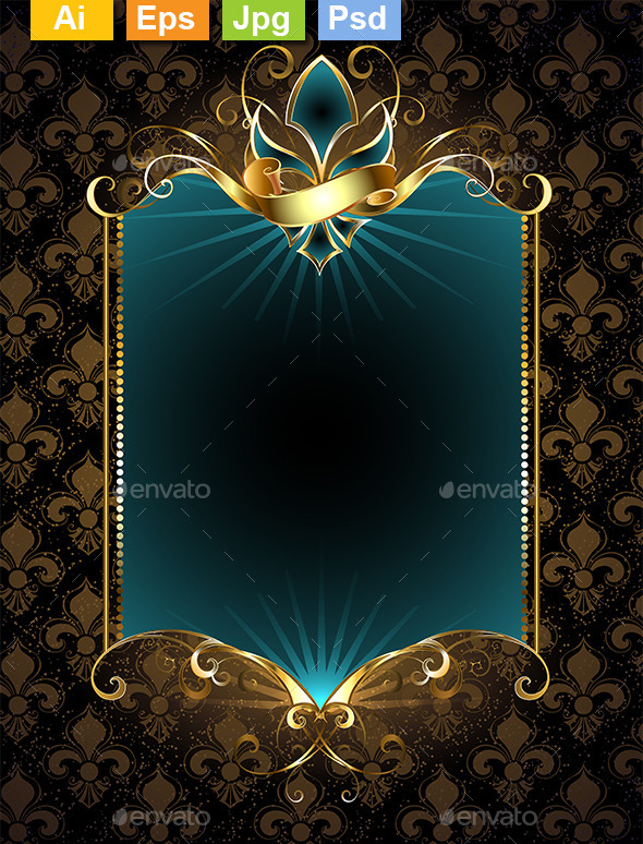 GraphicRiver Design with Fleur De Lis 10900902 GraphicRiver Design with Fleur De Lis 10900902