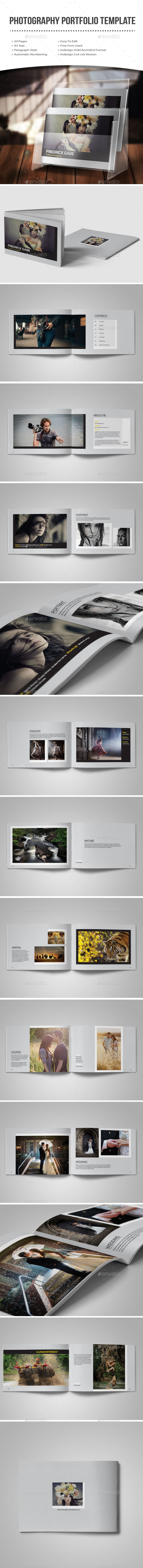 GraphicRiver Photography Portfolio Template 10901007 GraphicRiver Photography Portfolio Template 10901007