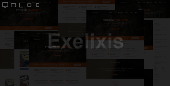 ThemeForest Exelixis Responsive Blogger Template 10904509 ThemeForest Exelixis Responsive Blogger Template 10904509