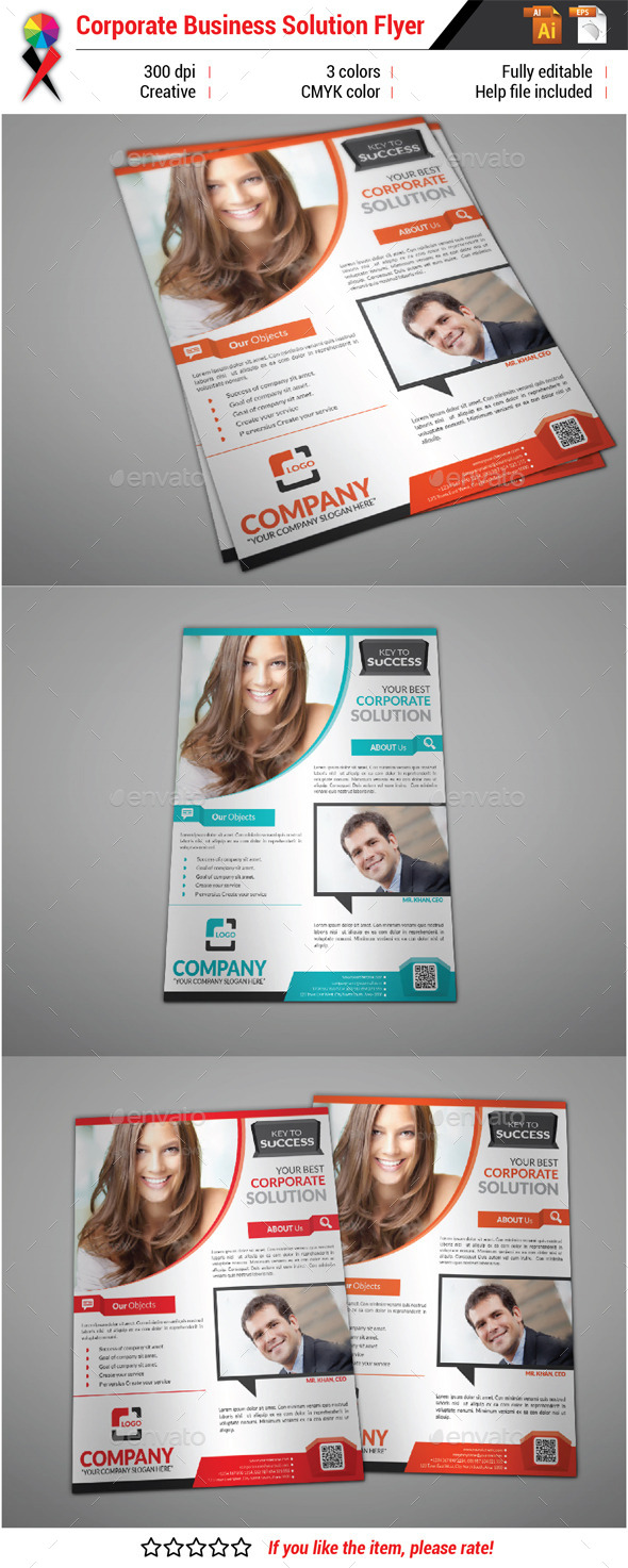 GraphicRiver Business Solution Flyer 10818019 GraphicRiver Business Solution Flyer 10818019