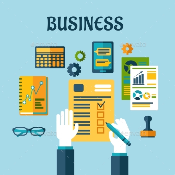 GraphicRiver Business Symbol 10906061 GraphicRiver Business Symbol 10906061