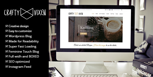 Vixen - Responsive WordPress Blog