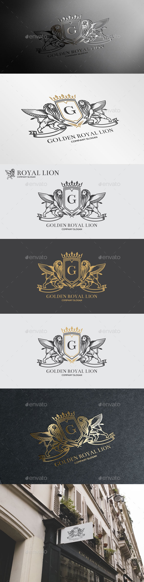 GraphicRiver Golden Royal Lion Vol.4 10906428 GraphicRiver Golden Royal Lion Vol.4 10906428