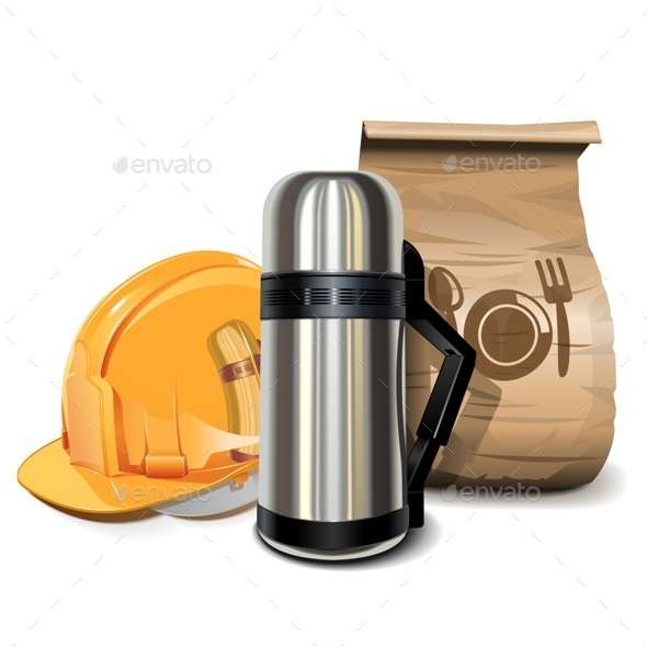 GraphicRiver Vector Lunch Break Concept 10906717 GraphicRiver Vector Lunch Break Concept 10906717