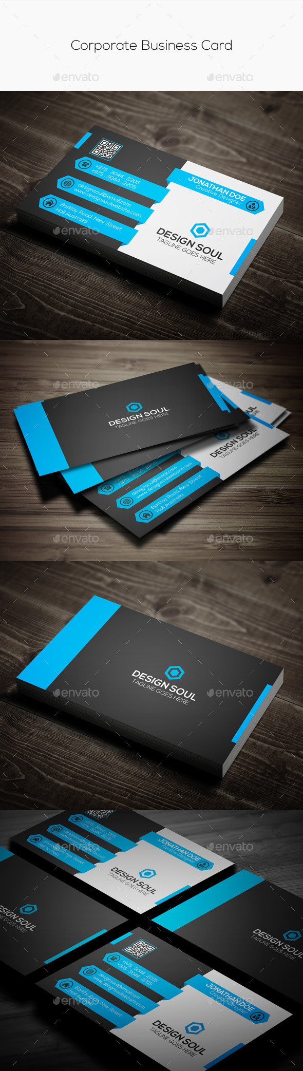 GraphicRiver Corporate Business Card 10909217 GraphicRiver Corporate Business Card 10909217