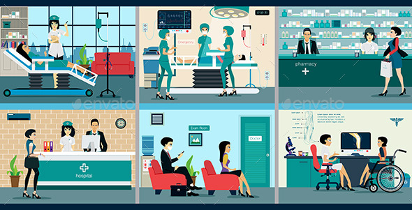 GraphicRiver Hospital 10910264 GraphicRiver Hospital 10910264