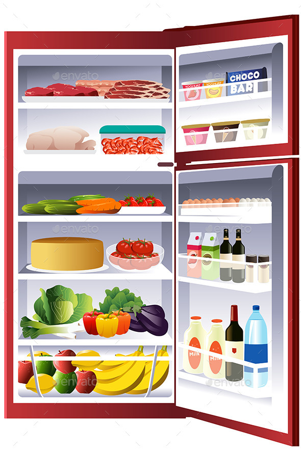 GraphicRiver Inside of a Refrigerator 10913538 GraphicRiver Inside of a Refrigerator 10913538