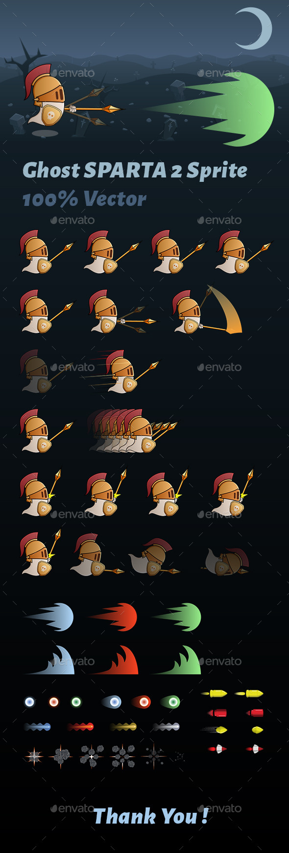 GraphicRiver Ghost Sparta 2 Sprite 10913588 GraphicRiver Ghost Sparta 2 Sprite 10913588