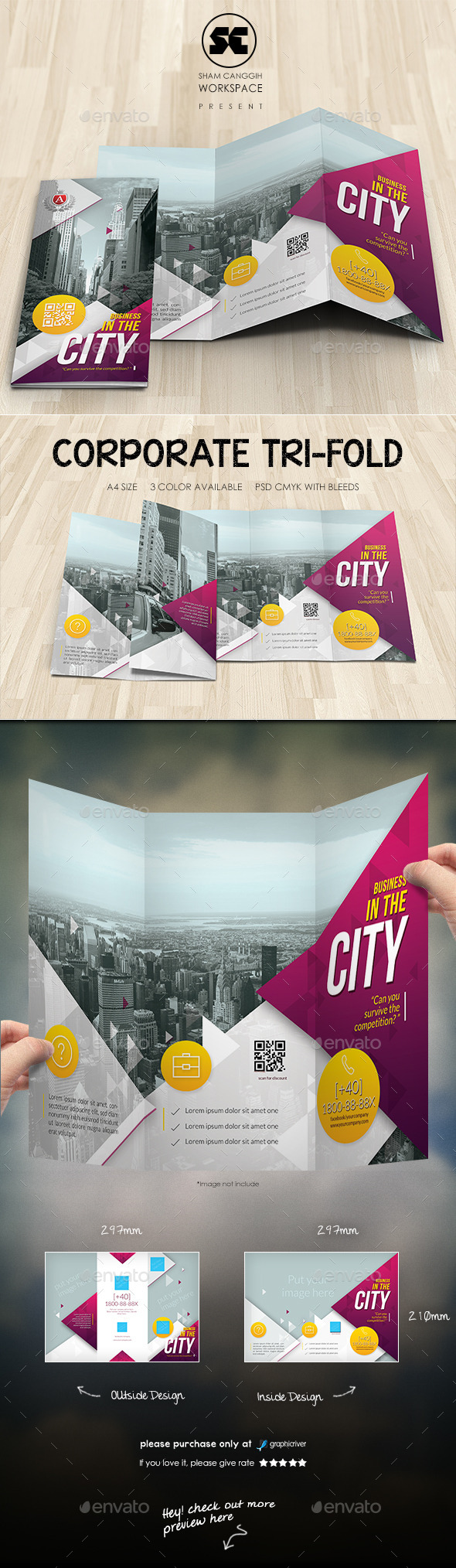 GraphicRiver Creative Corporate Tri-Fold 10913737 GraphicRiver Creative Corporate Tri-Fold 10913737