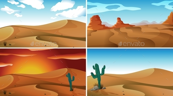GraphicRiver Deserts 10914354 GraphicRiver Deserts 10914354