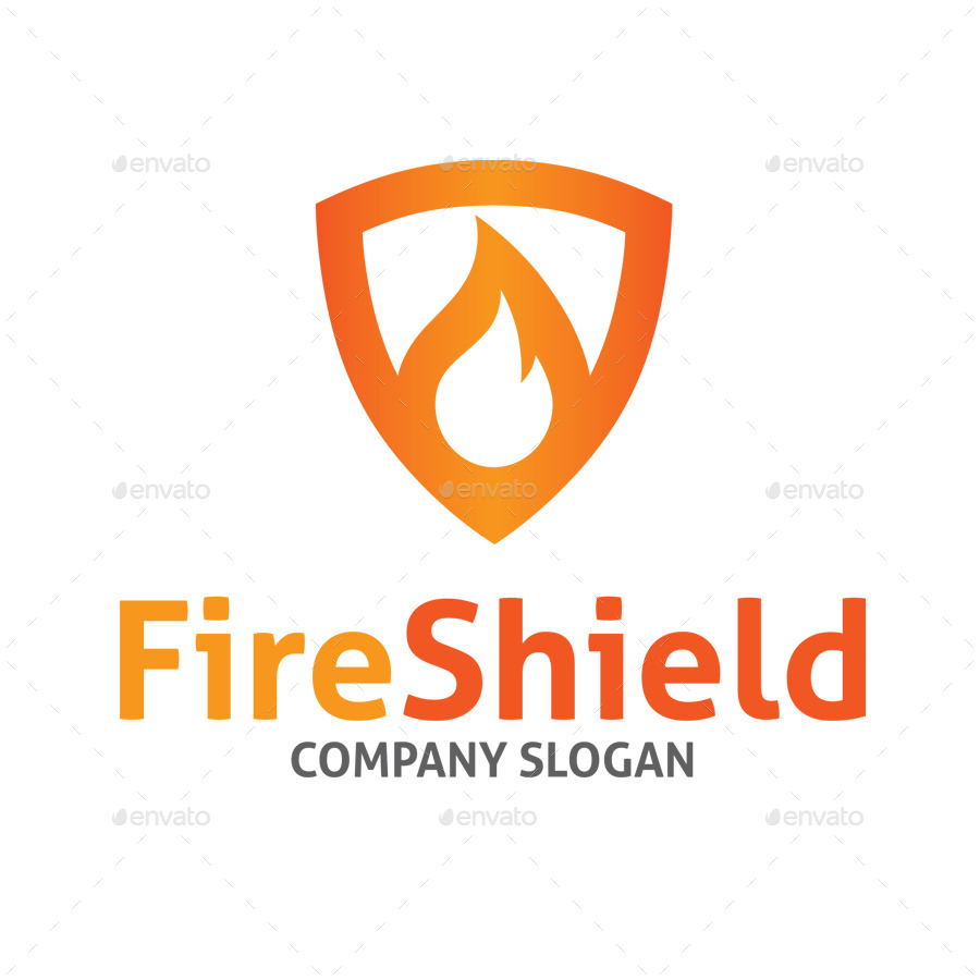 Fire Shield Logo by SuperPencil | GraphicRiver