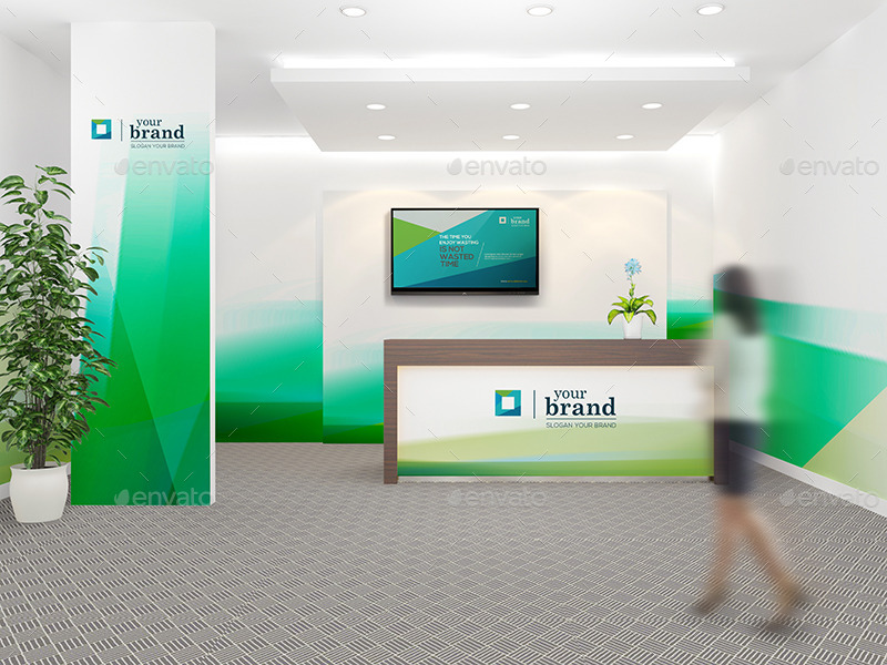 04_Office Interior Branding Mockups v2