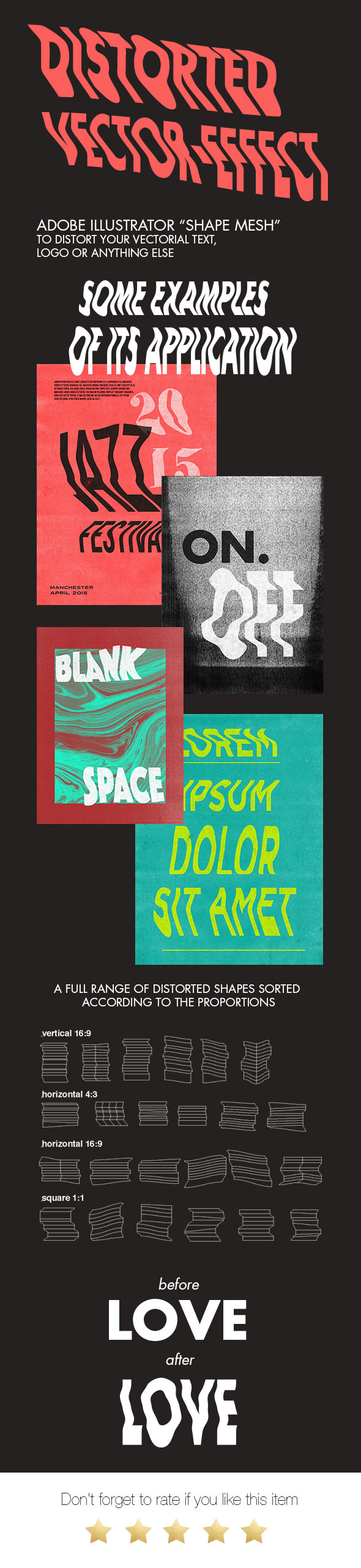 GraphicRiver Distorted Vector-Effect 10916541 GraphicRiver Distorted Vector-Effect 10916541