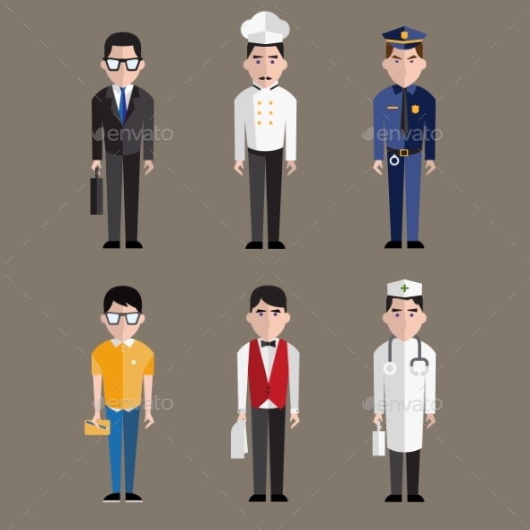 Different Character Professions (People)