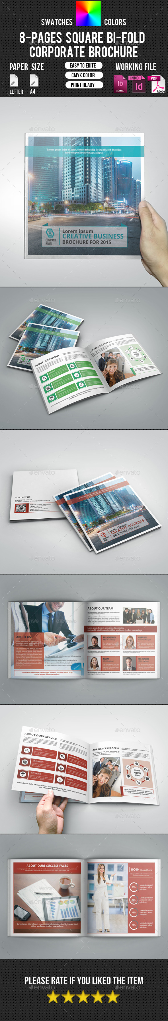 GraphicRiver Corporate Square Bifold Brochure-V15 10917218 GraphicRiver Corporate Square Bifold Brochure-V15 10917218