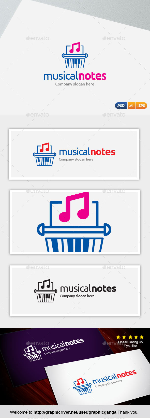 GraphicRiver Musical Notes 10917767 GraphicRiver Musical Notes 10917767