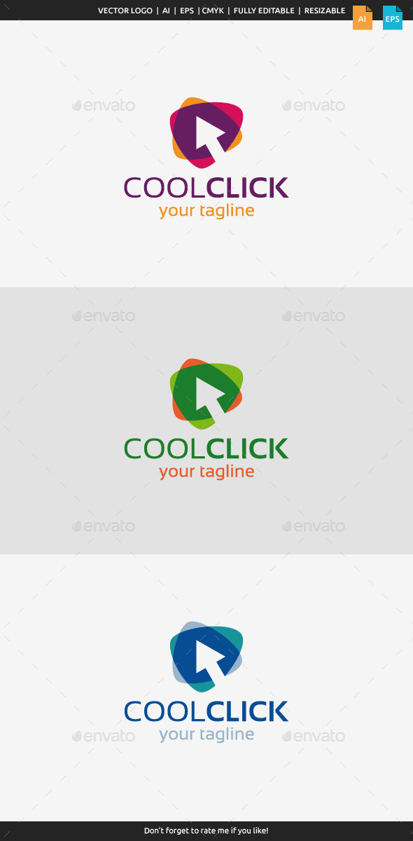 GraphicRiver Cool Click Logo 10918432 GraphicRiver Cool Click Logo 10918432