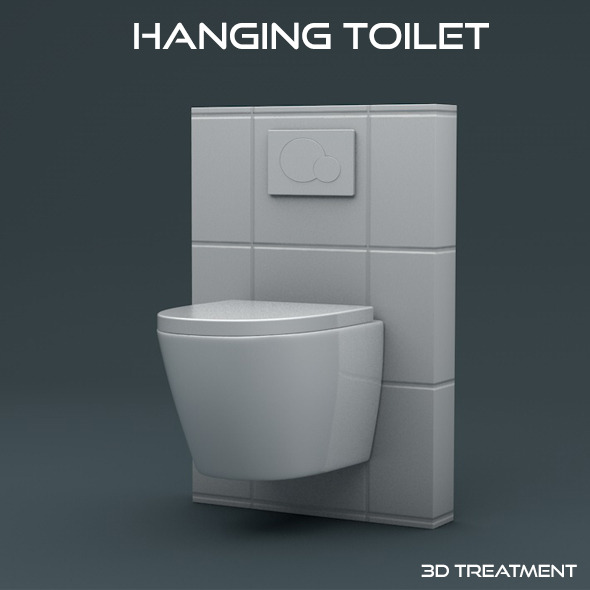 3DOcean Hanging Toilet 10918666 3DOcean Hanging Toilet 10918666