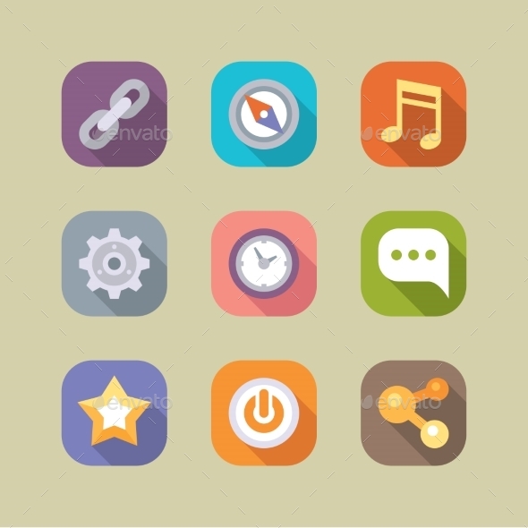 GraphicRiver Social Media Icons Set Mobile Apps 10919818 GraphicRiver Social Media Icons Set Mobile Apps 10919818