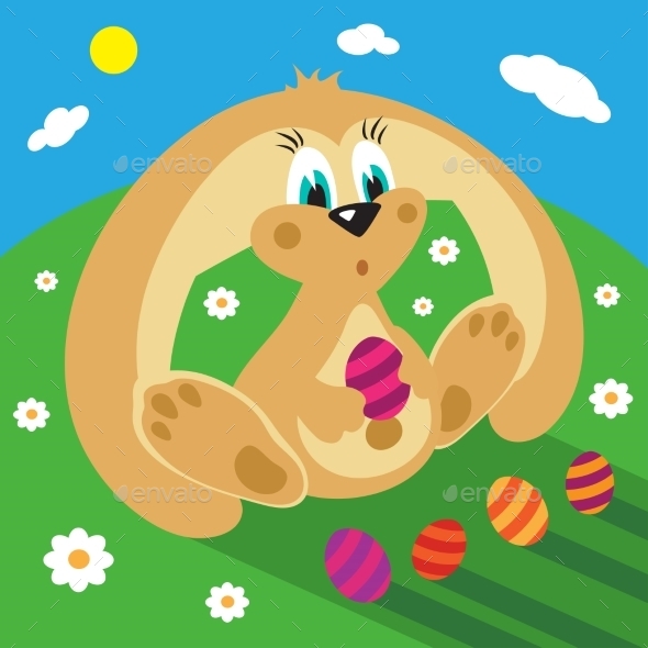 GraphicRiver Cartoon Rabbit 10921192 GraphicRiver Cartoon Rabbit 10921192
