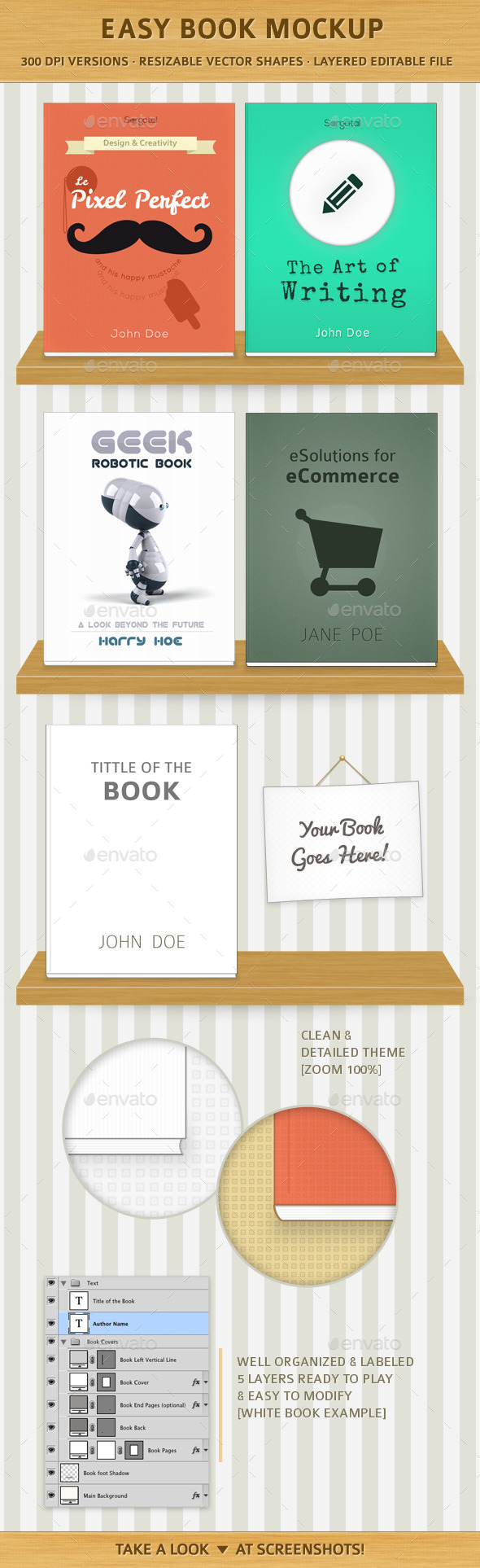 GraphicRiver Easy Book Mock-Ups 10921560 GraphicRiver Easy Book Mock-Ups 10921560