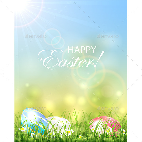 GraphicRiver Easter Background with Colorful Eggs 10921595 GraphicRiver Easter Background with Colorful Eggs 10921595