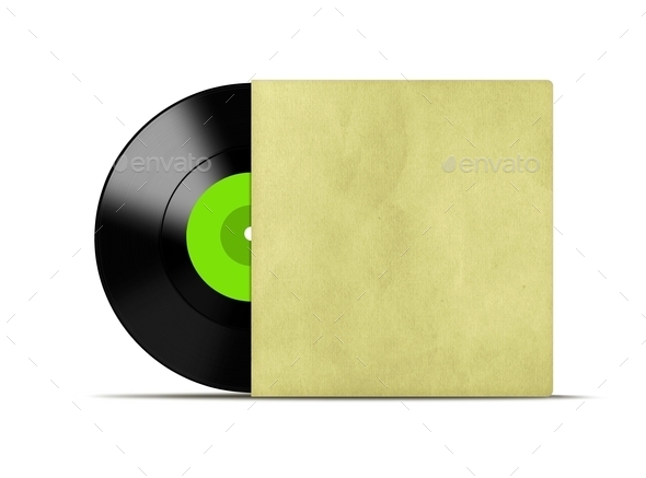 Vinyl record with cover (Misc) Photo Download