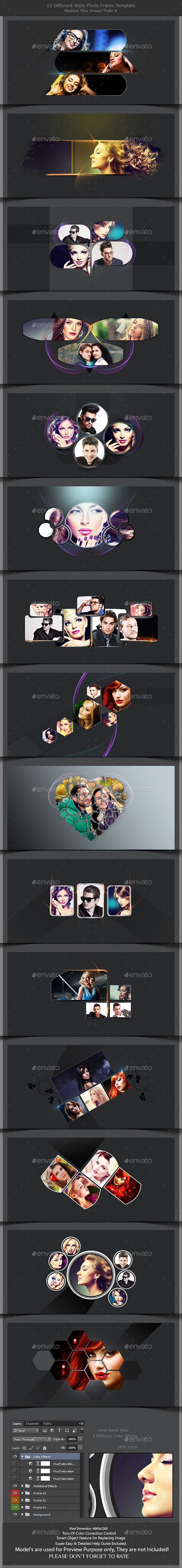 GraphicRiver 15 Different Styles Photo Frame Template 10925154 GraphicRiver 15 Different Styles Photo Frame Template 10925154