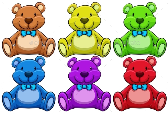 GraphicRiver Teddy Bears 10925155 GraphicRiver Teddy Bears 10925155