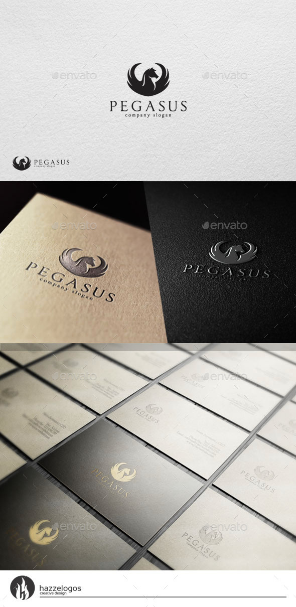 GraphicRiver Pegasus V2 Logo 10925612 GraphicRiver Pegasus V2 Logo 10925612