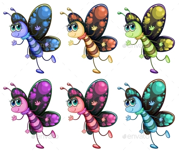 GraphicRiver Butterflies 10925921 GraphicRiver Butterflies 10925921