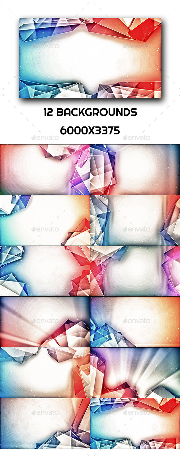 GraphicRiver Artistic Polygon Backgrounds 10928602 GraphicRiver Artistic Polygon Backgrounds 10928602