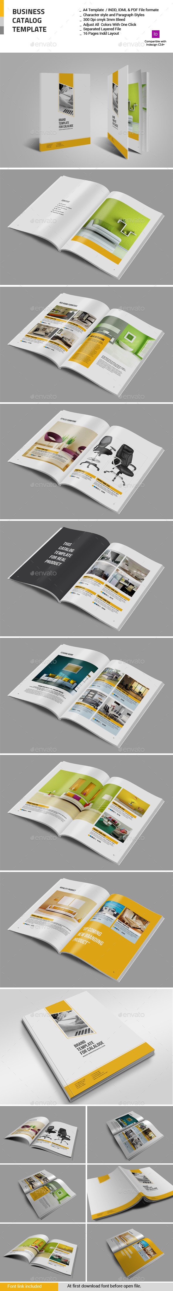 GraphicRiver Business Catalog Template 10929619 GraphicRiver Business Catalog Template 10929619