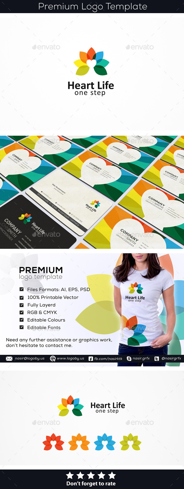 GraphicRiver Life Heart 10929656 GraphicRiver Life Heart 10929656