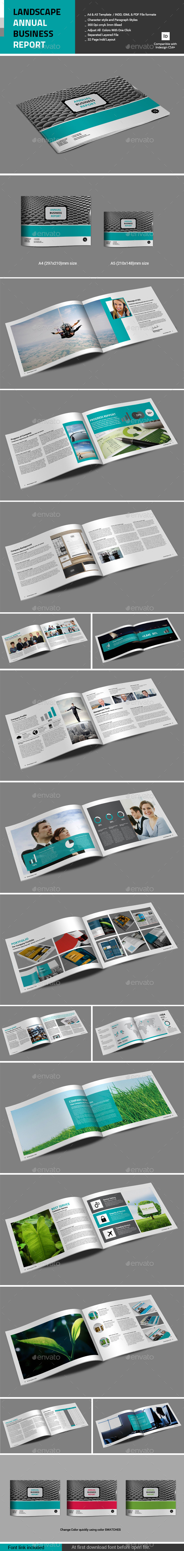 GraphicRiver Landscape Annual Business Report 10930022 GraphicRiver Landscape Annual Business Report 10930022
