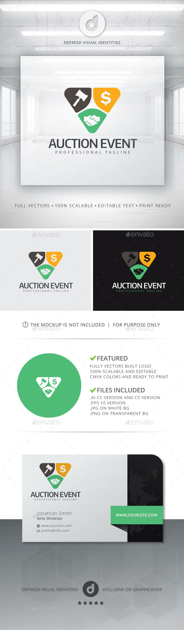 GraphicRiver Auction Event Logo 10930783 GraphicRiver Auction Event Logo 10930783