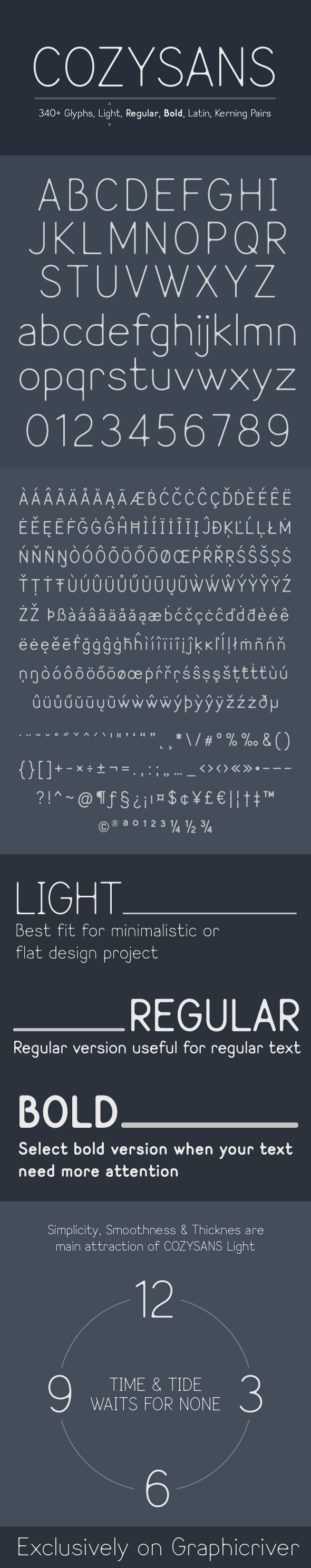 Cozysans Typeface
