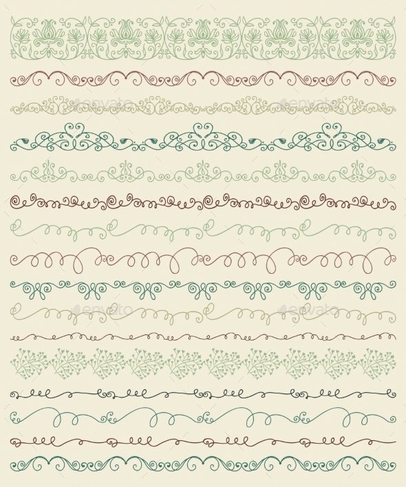 GraphicRiver Hand Sketched Borders and Frames Dividers Swirls 10931532 GraphicRiver Hand Sketched Borders and Frames Dividers Swirls 10931532