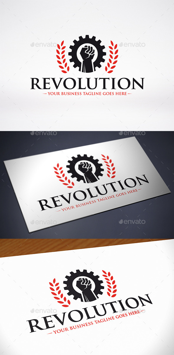 GraphicRiver Revolution Logo Template 10932061 GraphicRiver Revolution Logo Template 10932061
