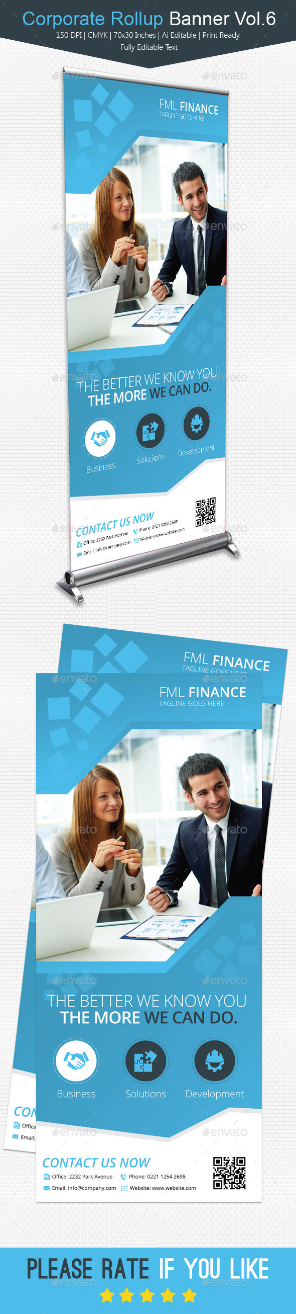 GraphicRiver Corporate Rollup Banner Vol6 10932072 GraphicRiver Corporate Rollup Banner Vol6 10932072